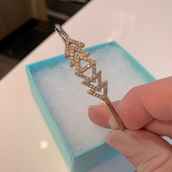 Stella and Dot pave cuff bracelet - Picture 3 of 5